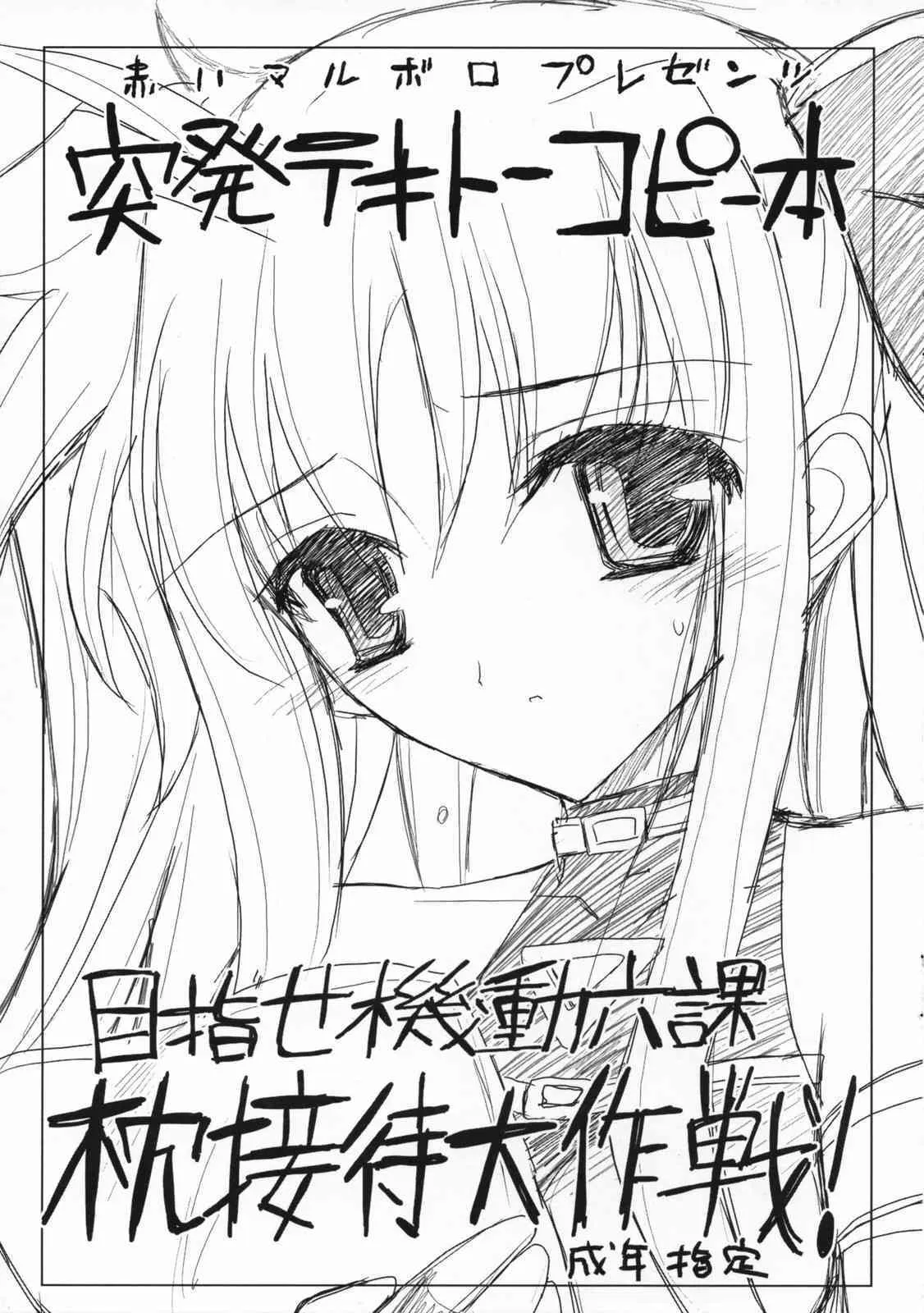 (COMIC1) [赤いマルボロ (赤Marl)] 突発テキトーコピー本 目指せ機動六課枕接待大作戦！ (魔法少女リリカルなのは)