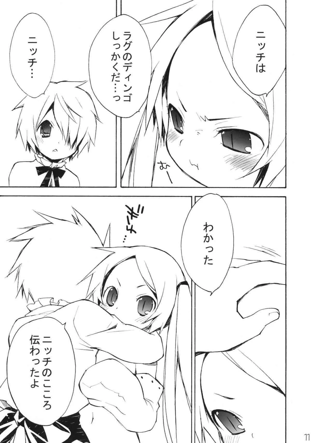(C79) (同人誌) [YOUR’S-WOW!! (虎向ひゅうら)] DiN go (テガミバチ)_10