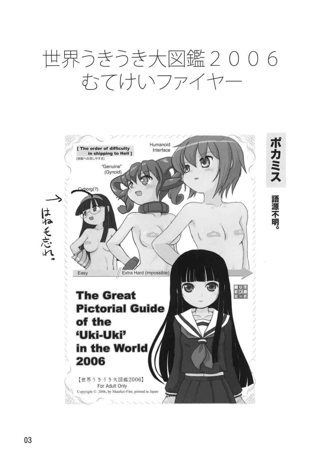 [むてけいファイヤー] 世界うきうき大図鑑2006 – The Pictorial Guide of the ‘Uki-Uki’ in the World 2006_2
