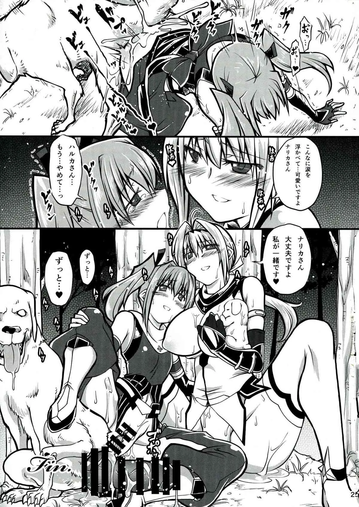 (C85) [漸速ライダー (天漸雅)] 牝犬化調教LV.MAX (超昂閃忍ハルカ)_10