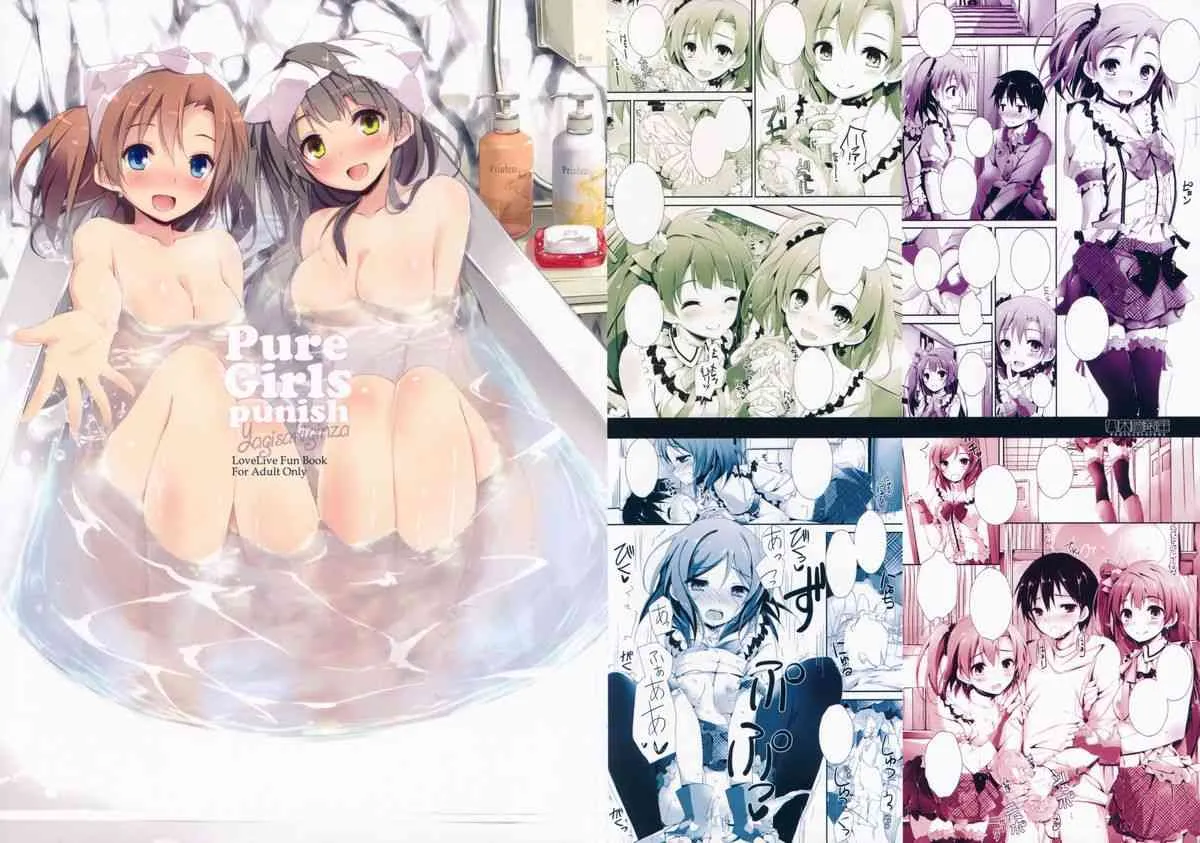 (C85) [八木崎銀座 (八神秋一)] Pure Girls punish (ラブライブ!)_2