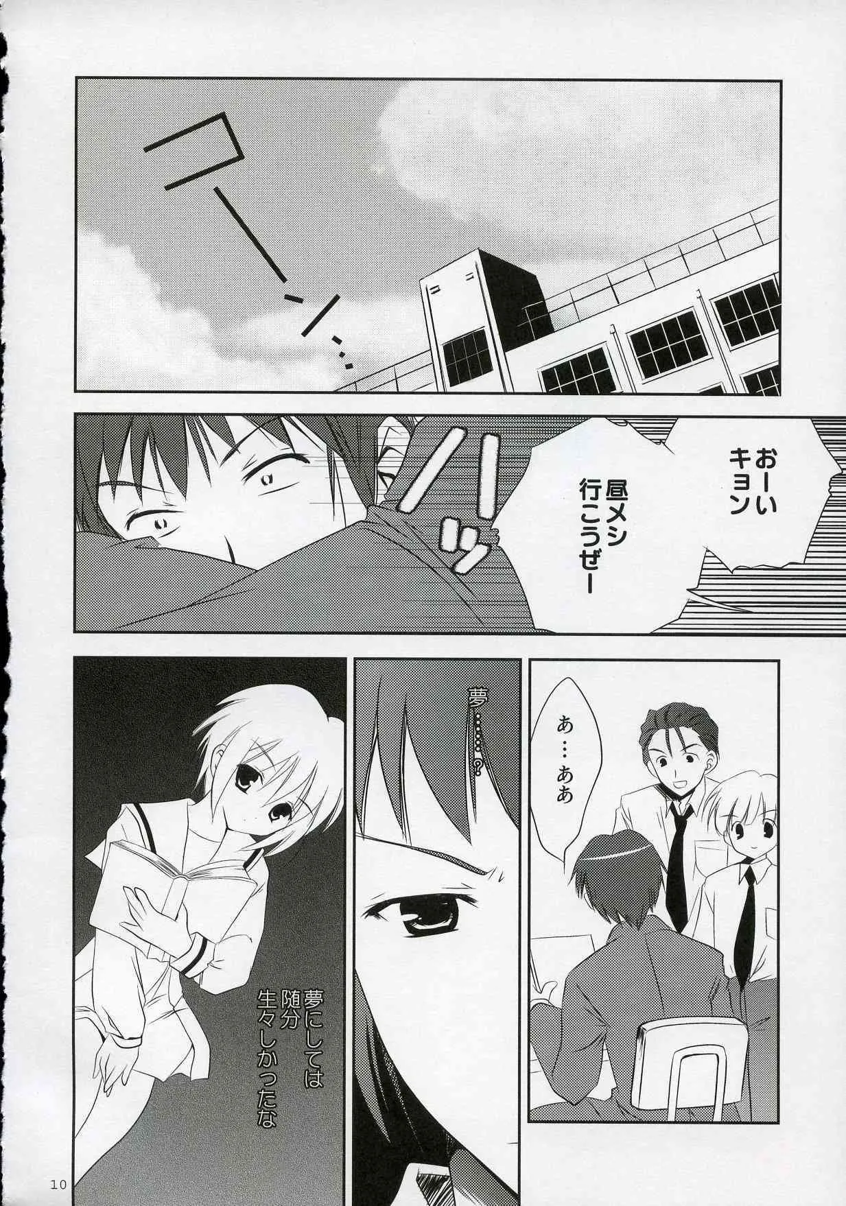 (C72) [こりすや (こりす)] 長門 VS キョン (涼宮ハルヒの憂鬱)_9