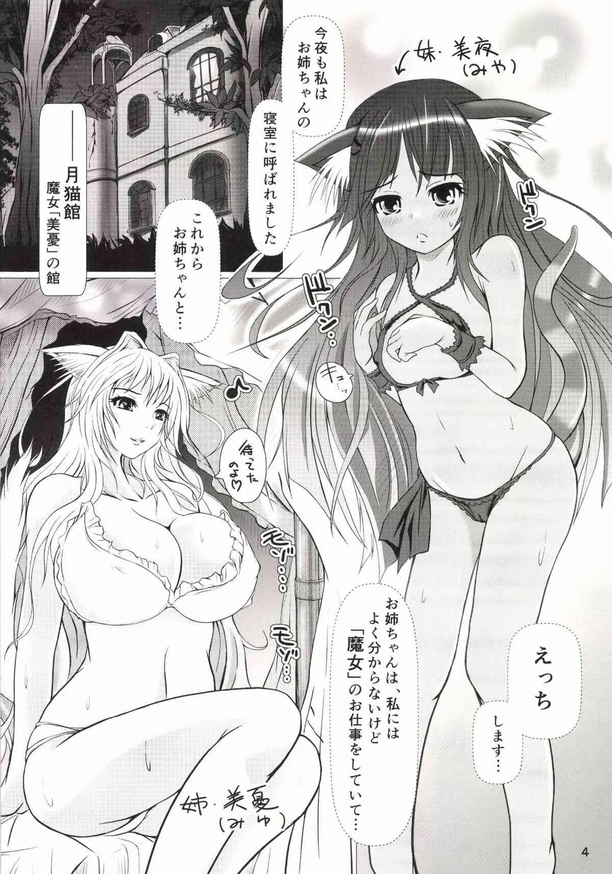 [ねこのてしょぼう (ねこんた)] Wet Sisters [DL版]_2