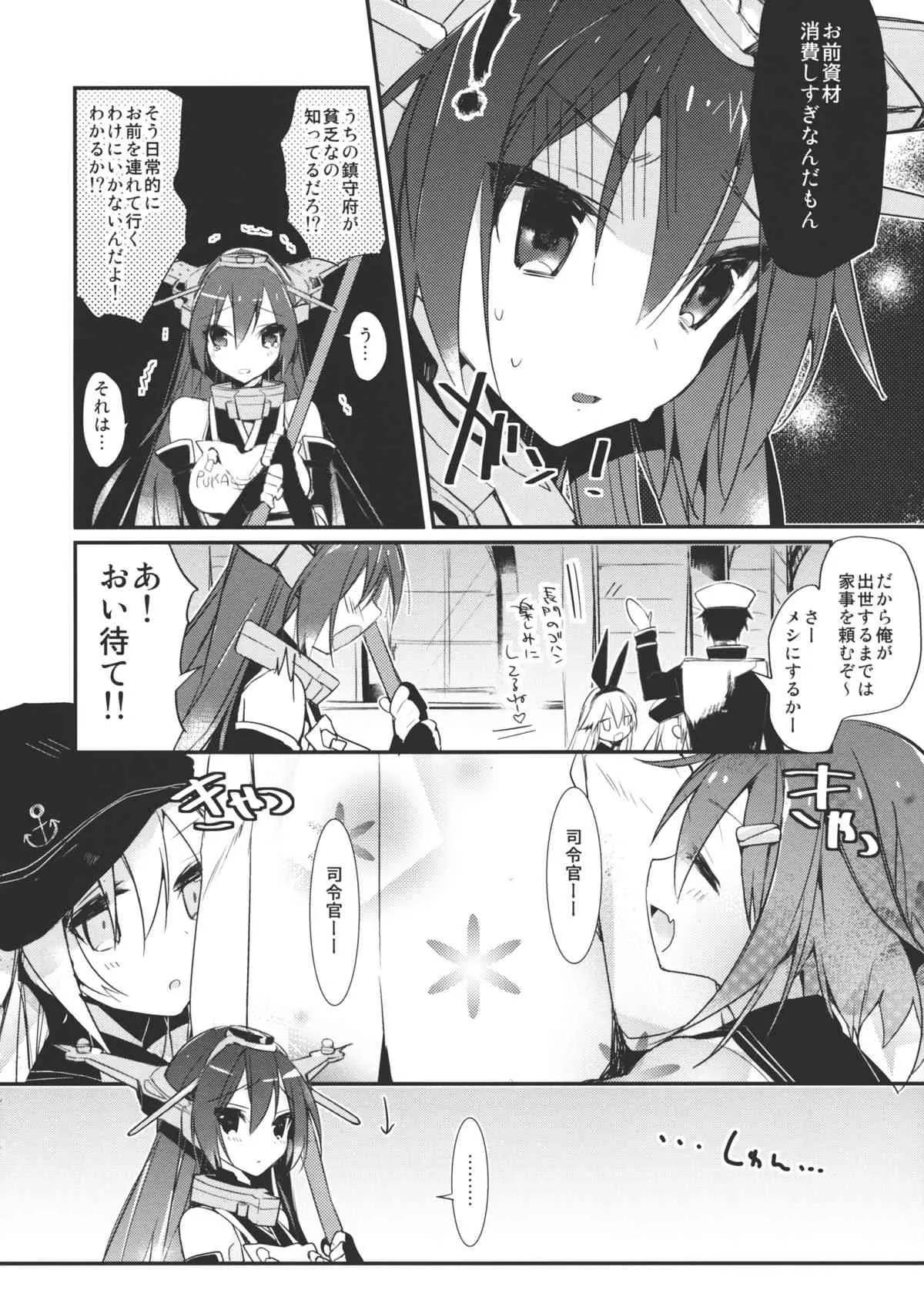 (C85) [atSD (つねよし)] 最終戦艦カノジョ長門型 (艦隊これくしょん -艦これ-)_3