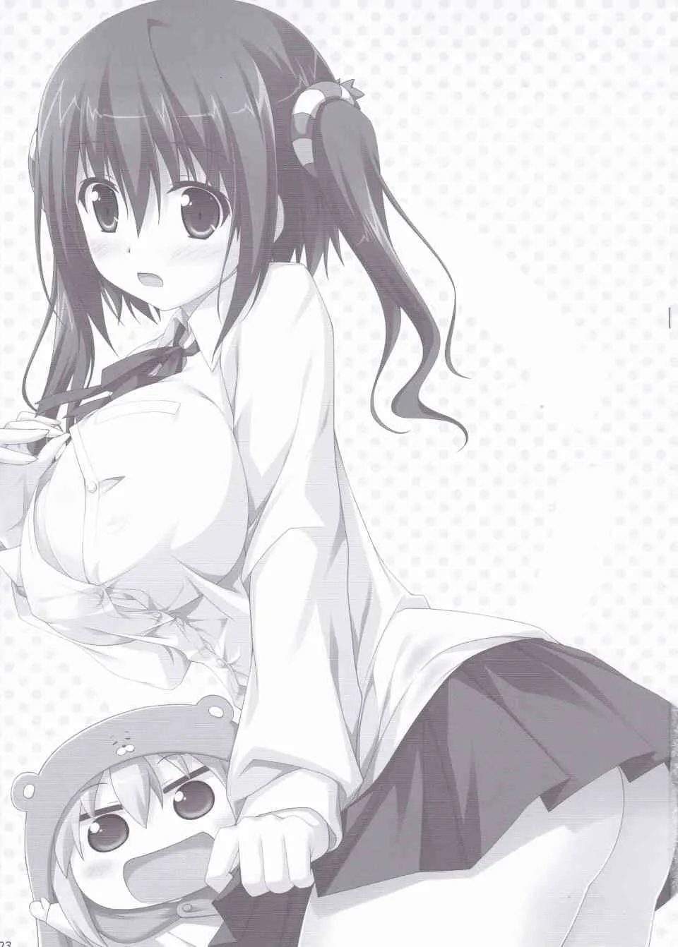 (C88) [KOJI2 (津田晶)] えびにゃにゃにゃ! (干物妹!うまるちゃん)_2