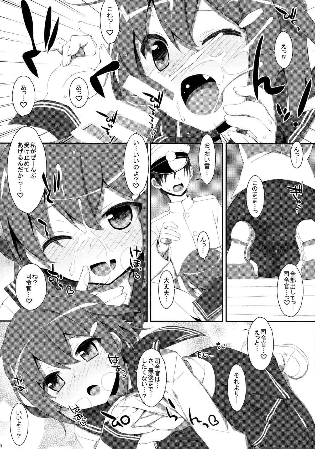 (C85) [TIES (タケイオーキ)] ダメ提督製造レシピ (艦隊これくしょん -艦これ-)_7