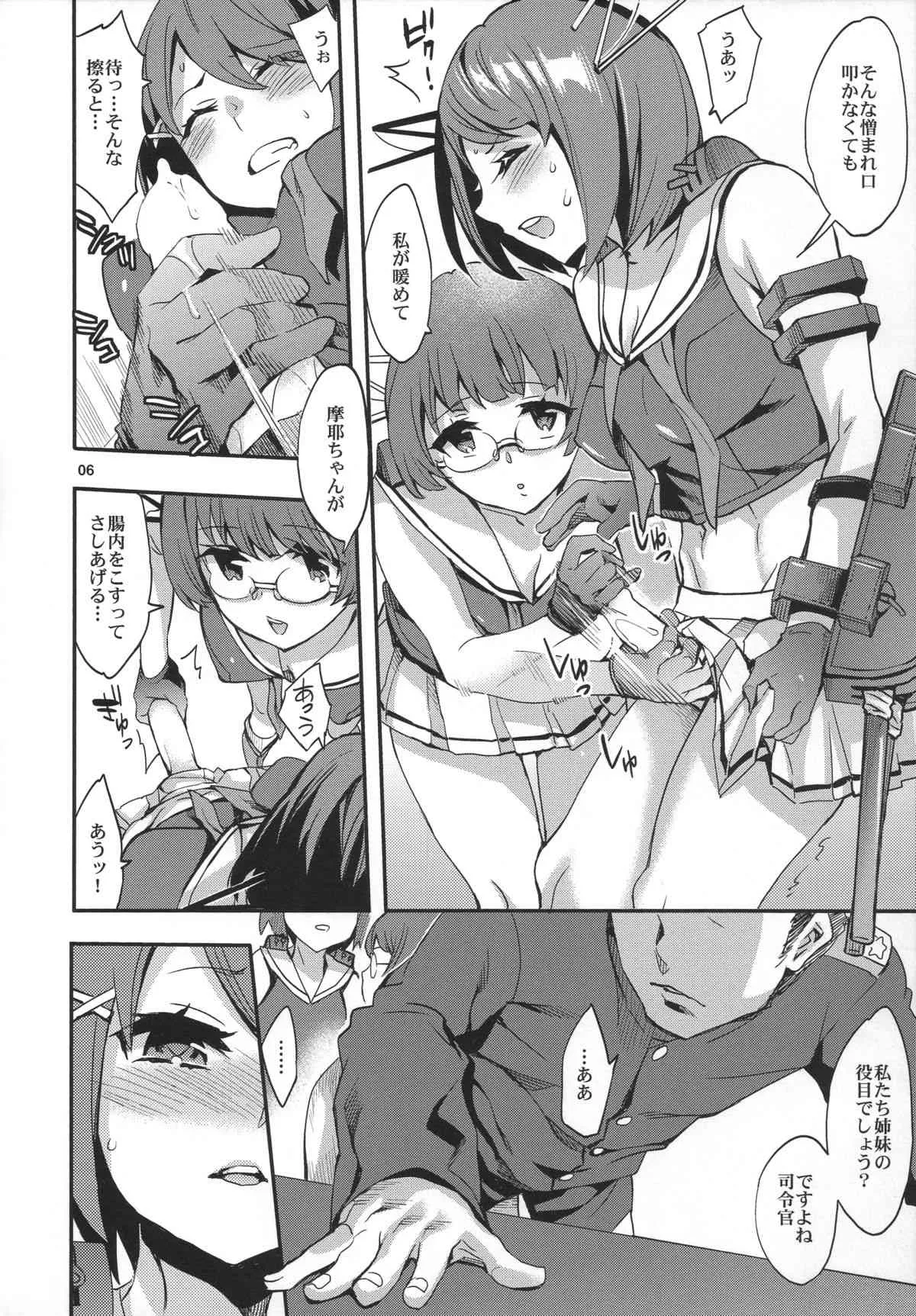 (C86) [くろーヴァー会 (えむあ)] 摩耶様をコキ使う本 (艦隊これくしょん -艦これ-)_5