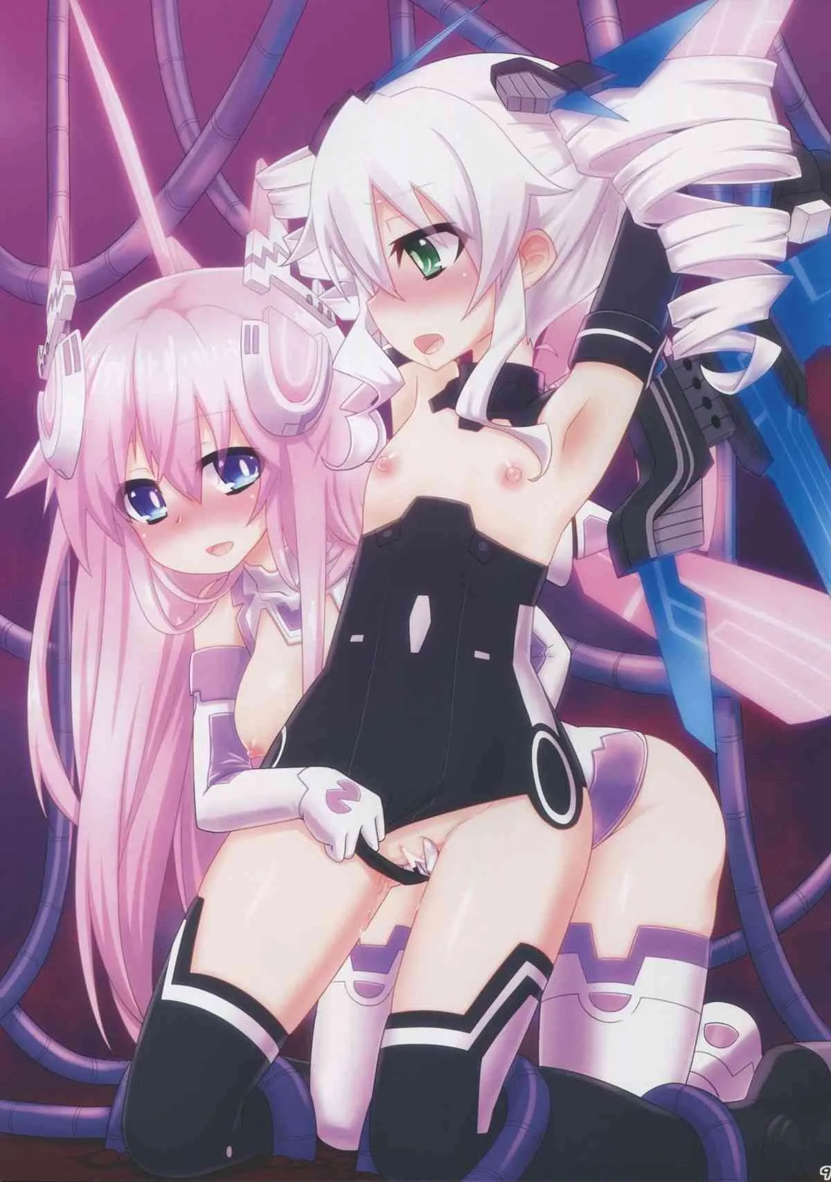 (C88) [LazyStyle (みずなし)] ネプイラストトリロジー (超次元ゲイム ネプテューヌ)_9