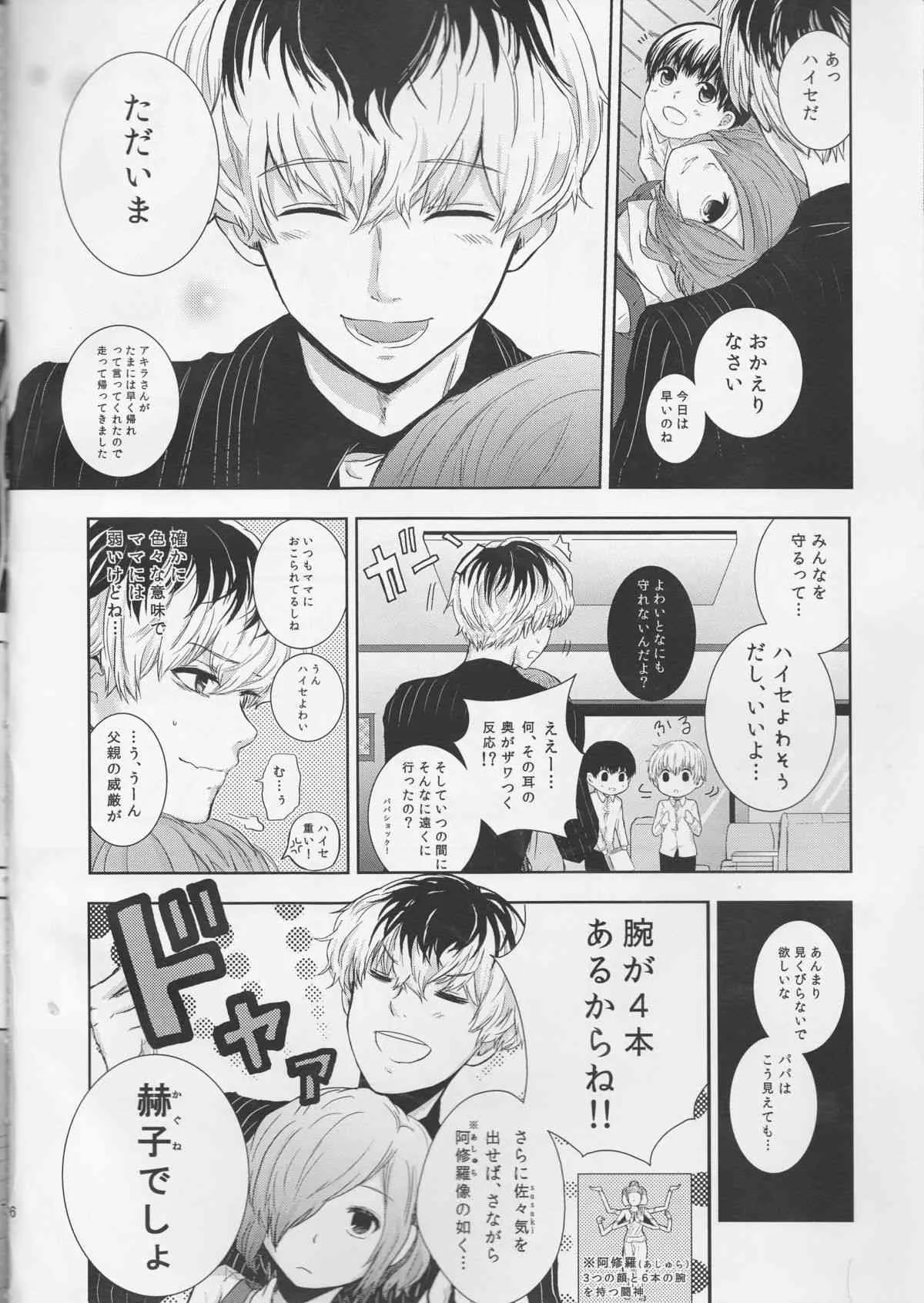 (C88) [ソムニウム (如月蒼)] 幸福論 (東京喰種)_6