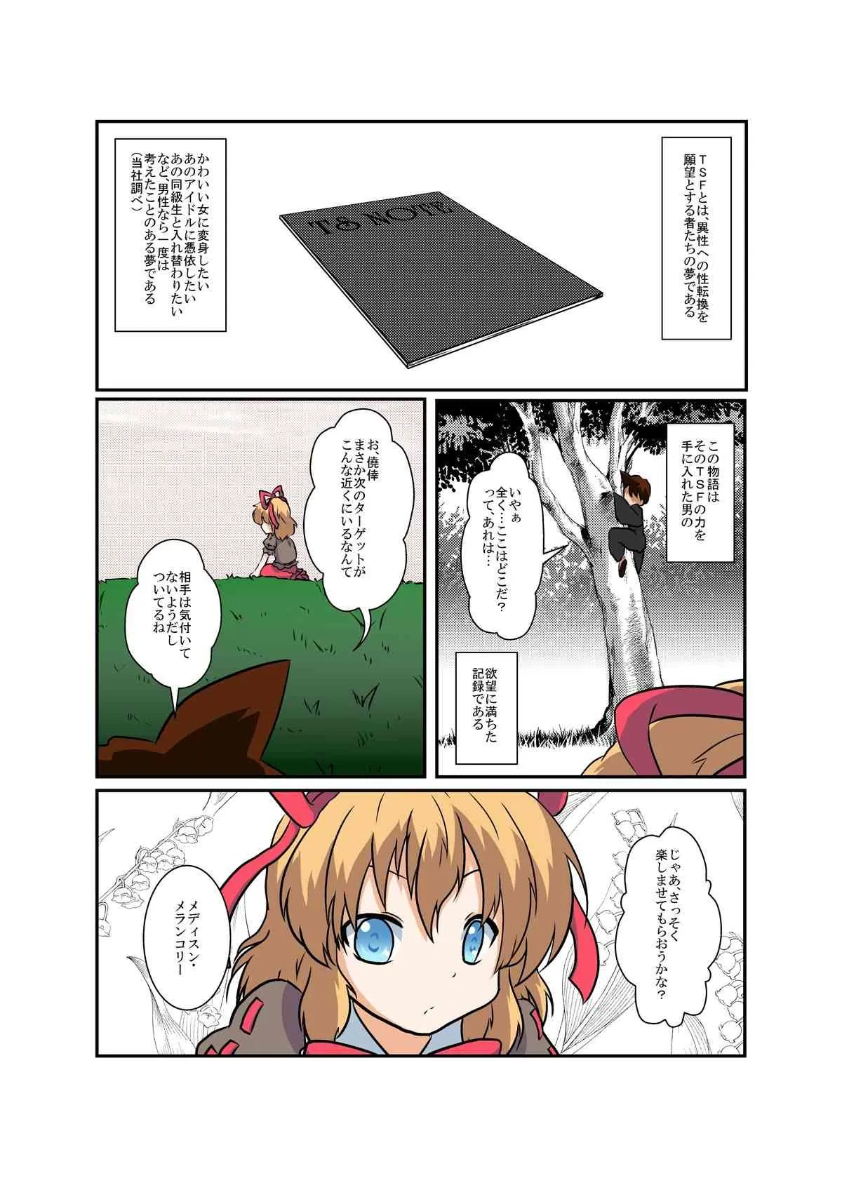 [あめしょー (三日月ネコ)] 東方ＴＳ物語 ～メディ編～ (東方Project)_4