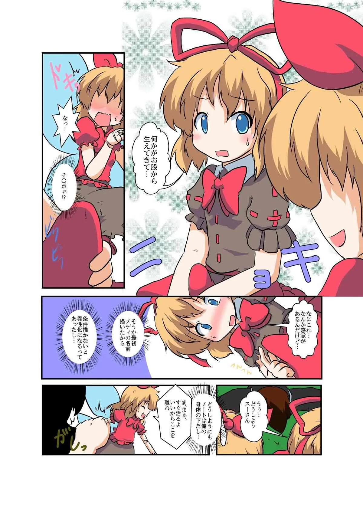 [あめしょー (三日月ネコ)] 東方ＴＳ物語 ～メディ編～ (東方Project)_8