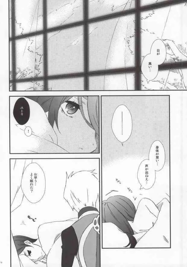 (SUPER20) [トルキア (鴉尾)] もっと愛して、もっと殺して (テイルズ オブ ヴェスペリア) [ページ欠落]_4