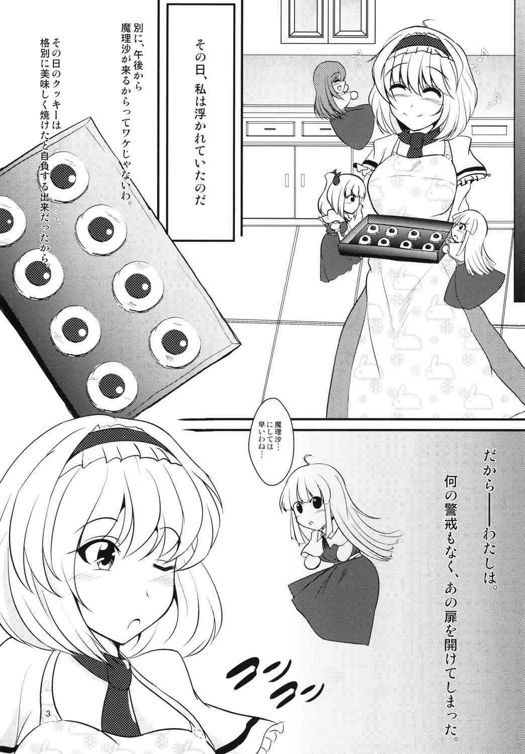 [にょろじゃんくしょん (にょろり)] アリスちゃんを性的に虐める本 (東方Project) [DL版]_3