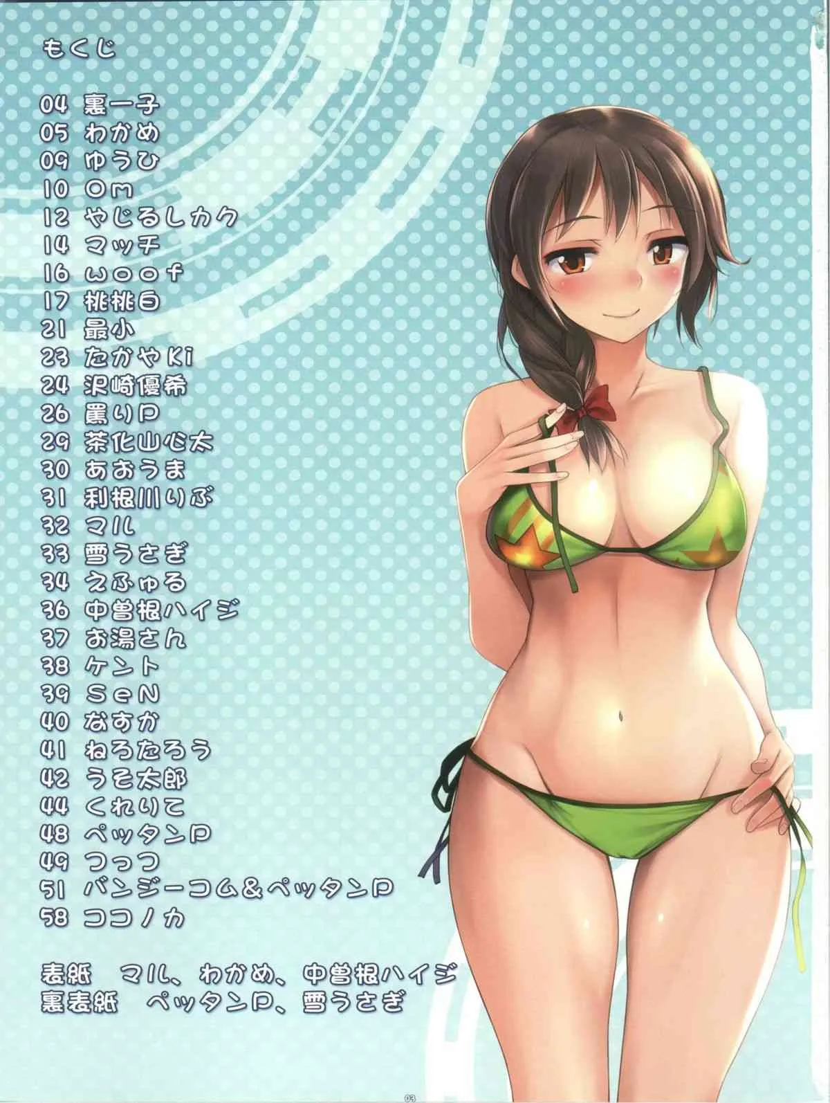 (C82) [E61芸能プロ (中曽根ハイジ, つっつ)] ぺろますCG (アイドルマスター)_2
