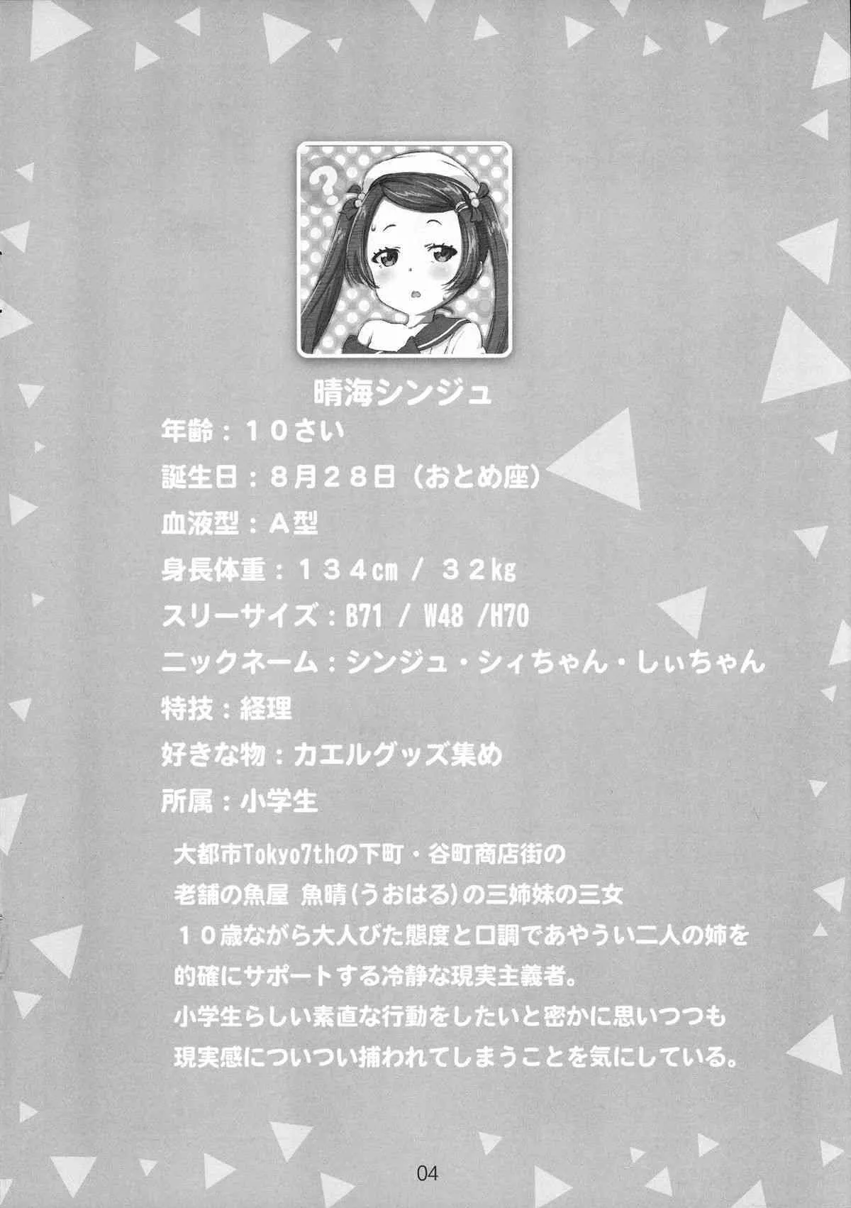 (ナナフェス) [でぃれ～だー (まきのんTM)] しぃちゃんのJr.アイドルグラビアMB奮闘記ラフスケッチ (Tokyo 7th シスターズ)_3