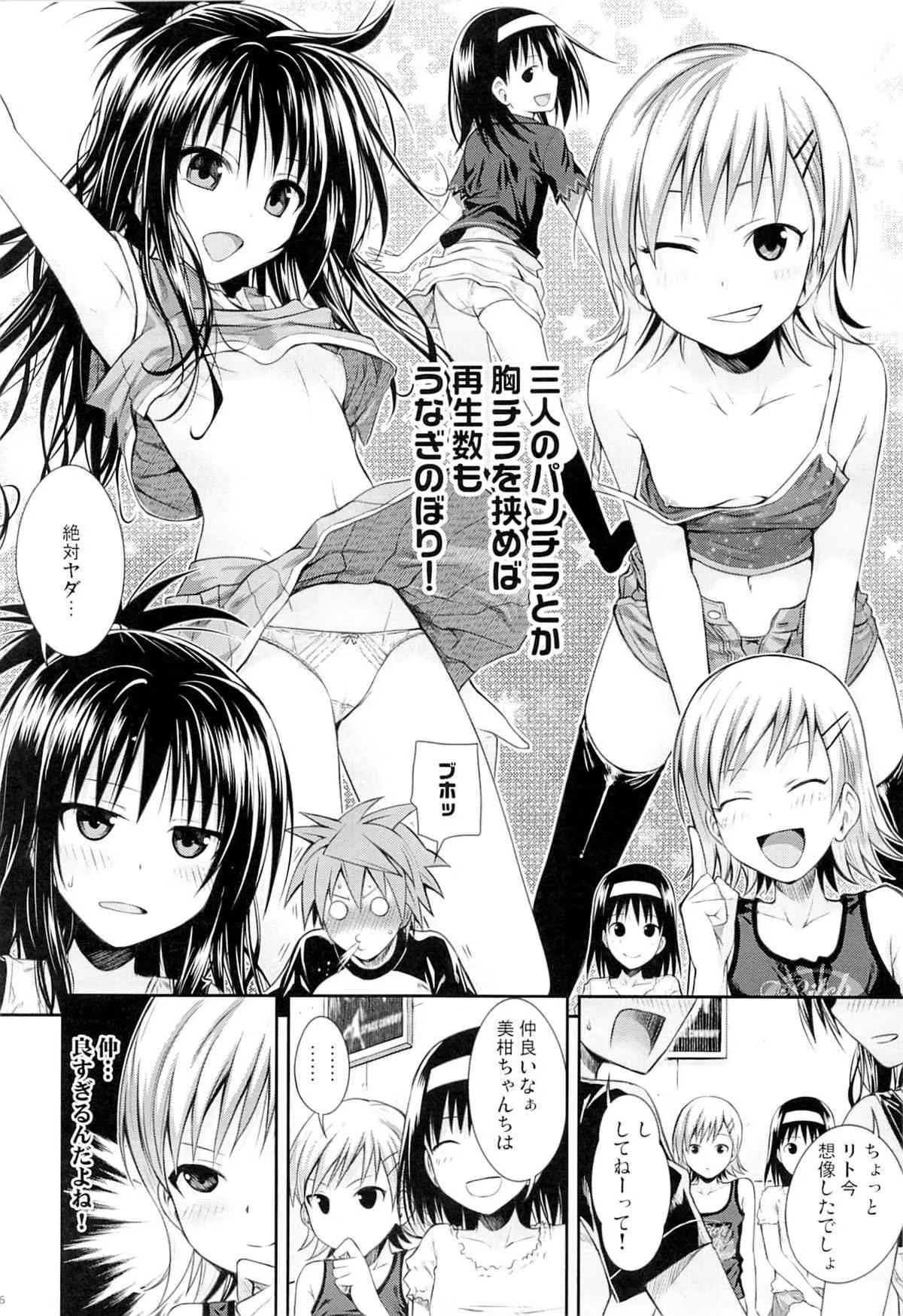(C89) [40010壱号 (40010試作型)] トモダチノエッチナキョウダイカンケイ (To LOVEる -とらぶる-)_5
