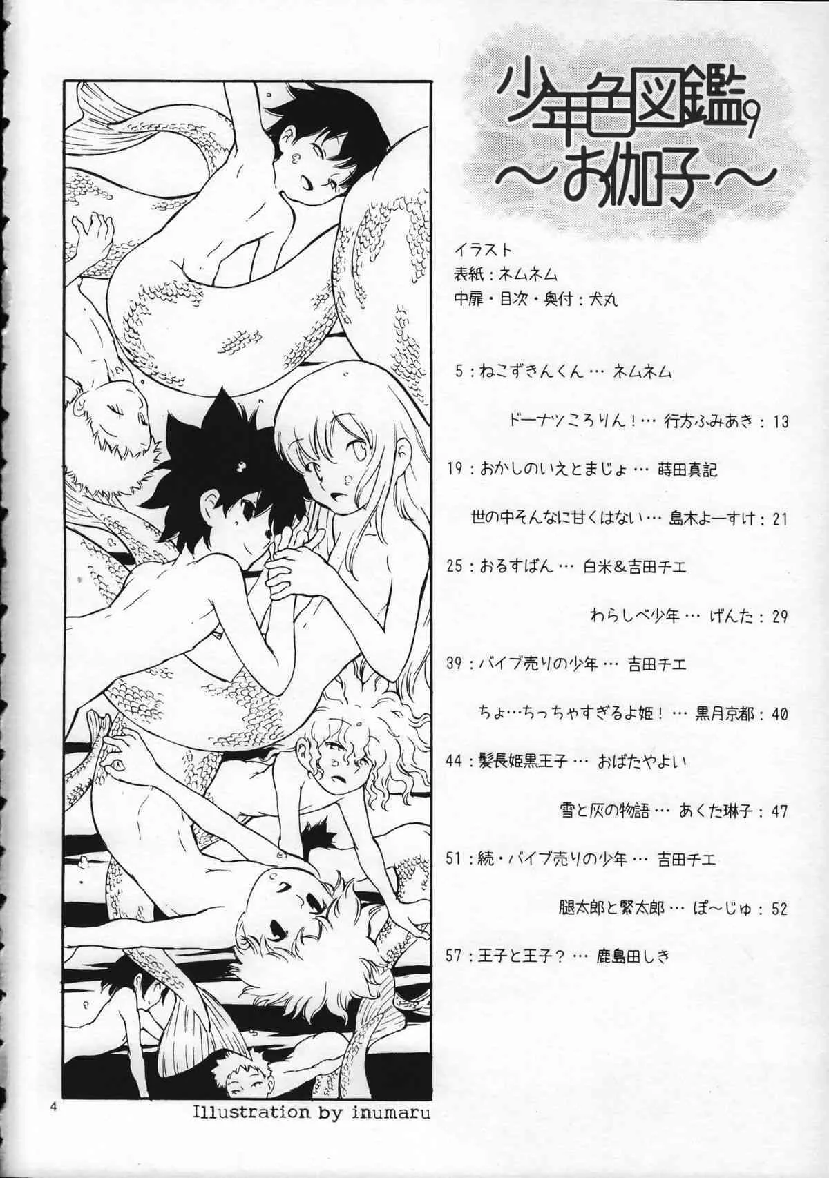 (C75) [ロロロロモ (よろず)] 少年色図鑑 9 ～お伽子～_4