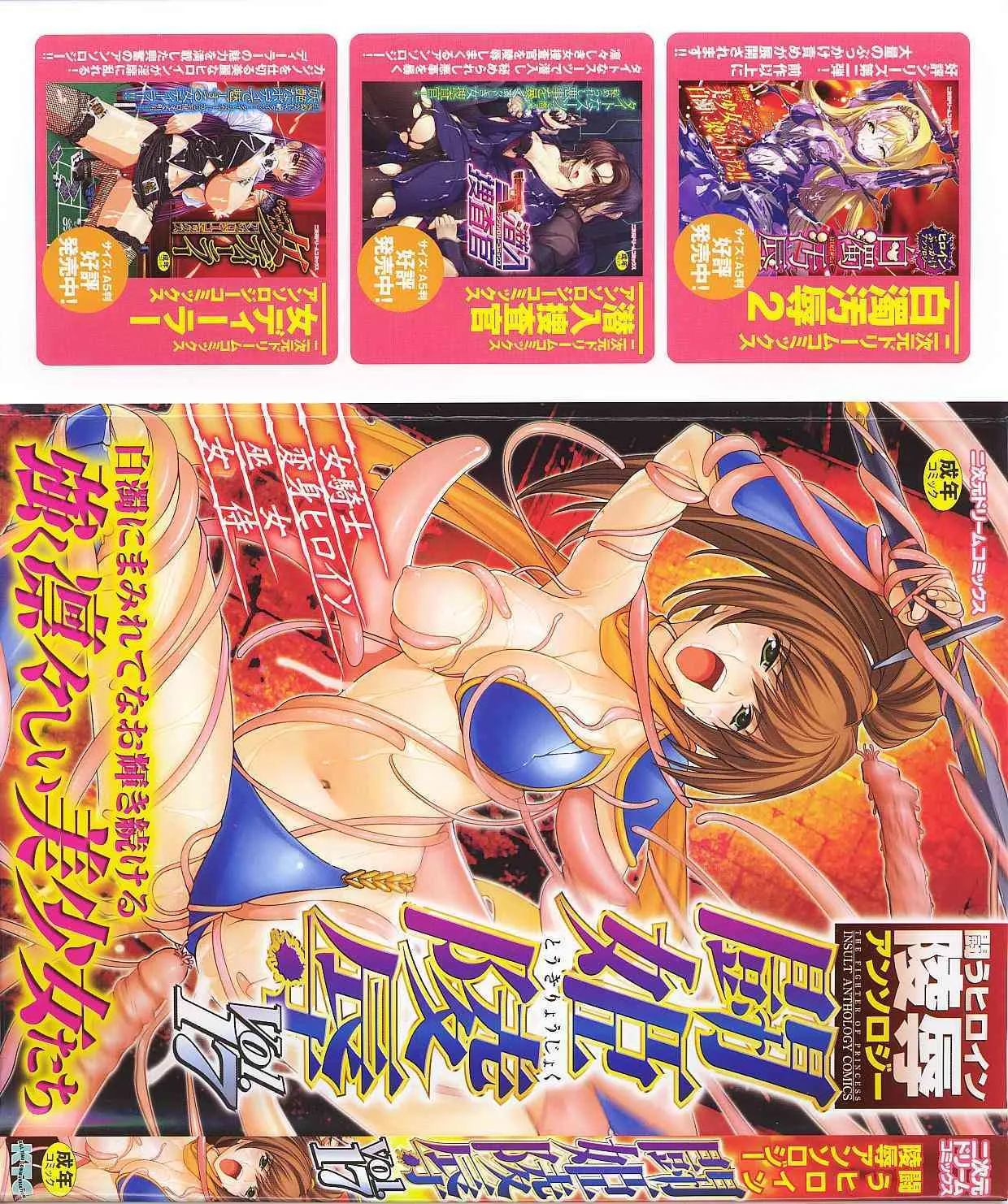 [闘うヒロイン陵辱アンソロジ] 闘姫陵辱 Vol.17