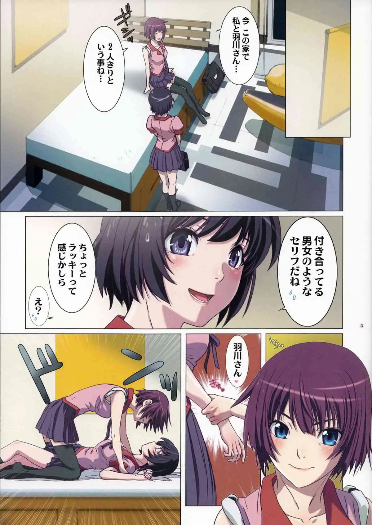 (C85) [STUDIO PAL (南野琴)] たくらんでますよ、ガハラさん。(化物語)_5