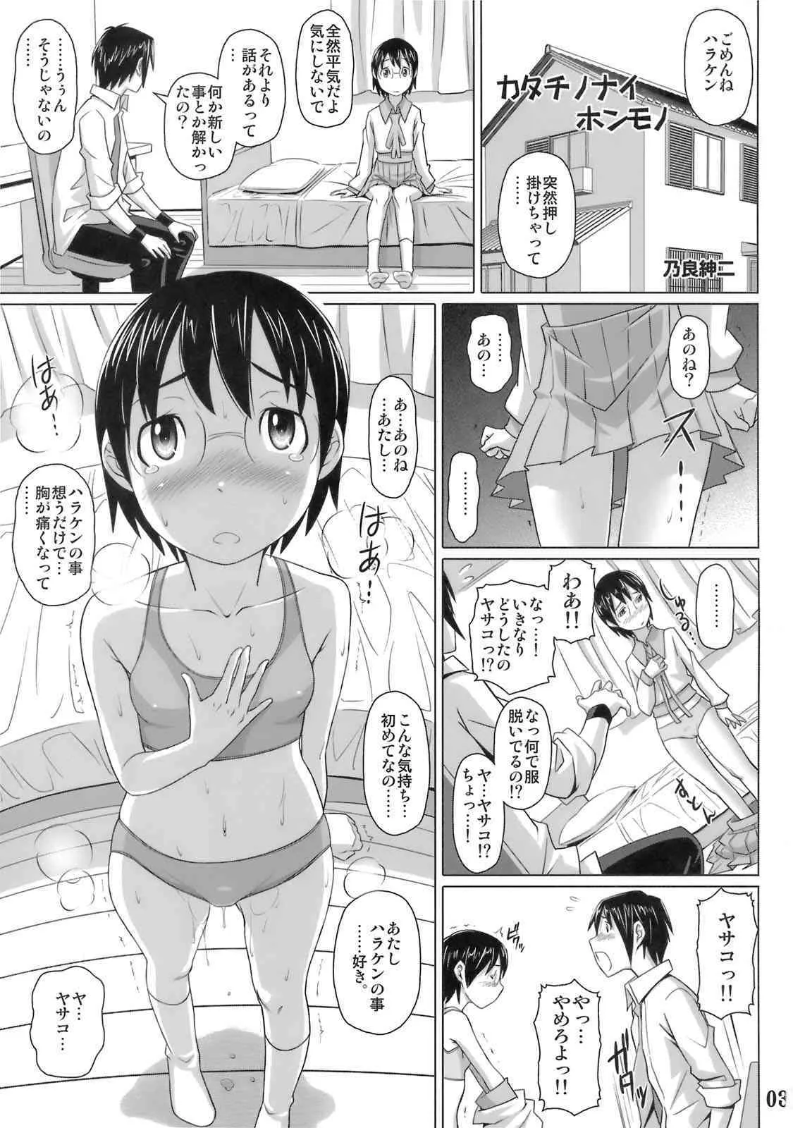 (C75) [pooca (乃良紳二)] カタチノナイホンモノ (電脳コイル)_2